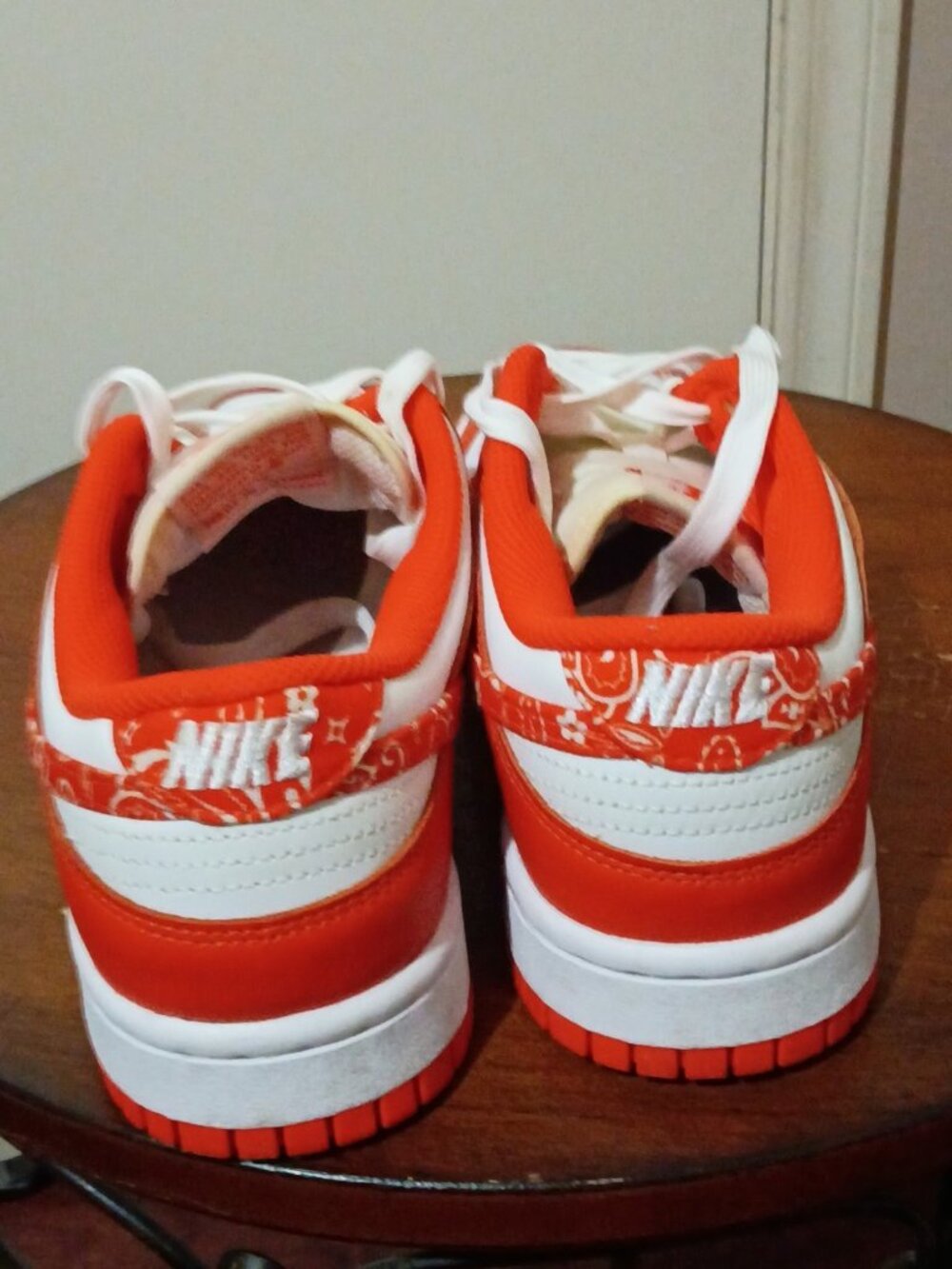 Nike Dunk Low Essential Paisley Pack Orange Women's Size 8 - DH4401-103 - Picture 10 of 14